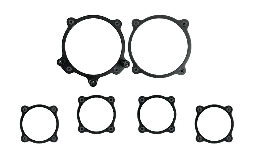 Moal Bomber Six Gauge Trim Bezel Set