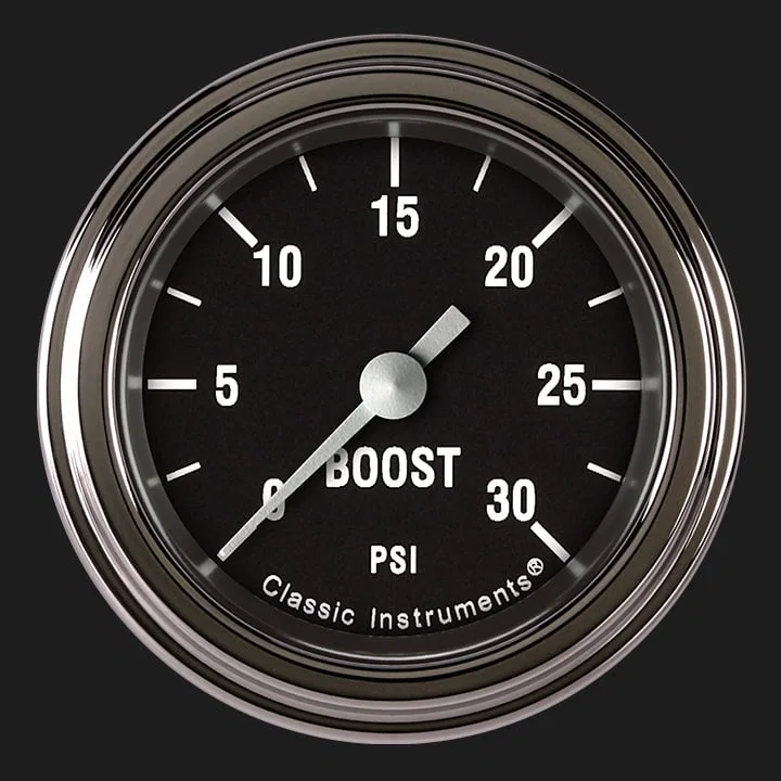 Hot Rod 2-1/8" Boost Gauge (30 PSI)