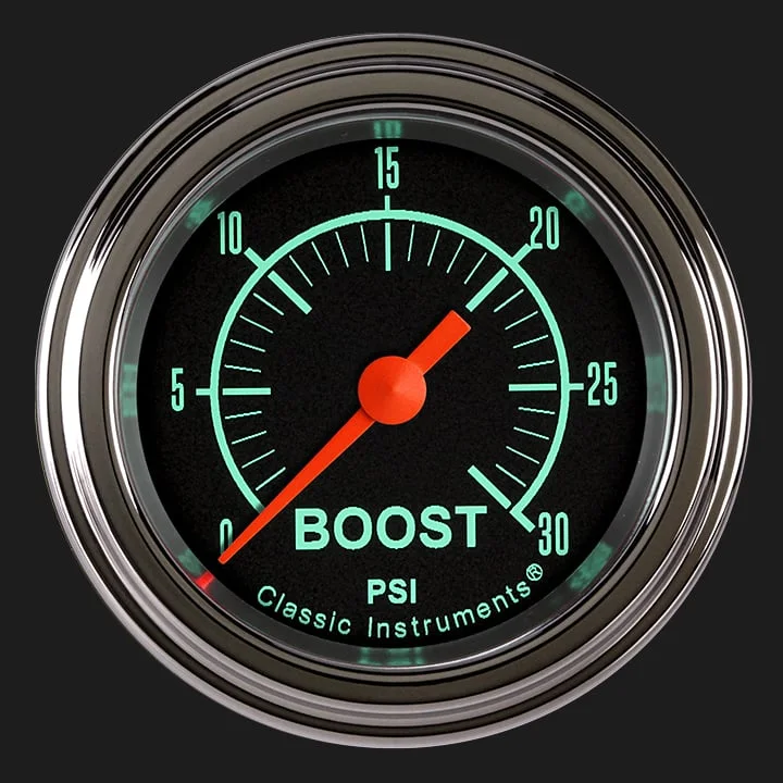 G/Stock 2-1/8" Boost Gauge (30 PSI)