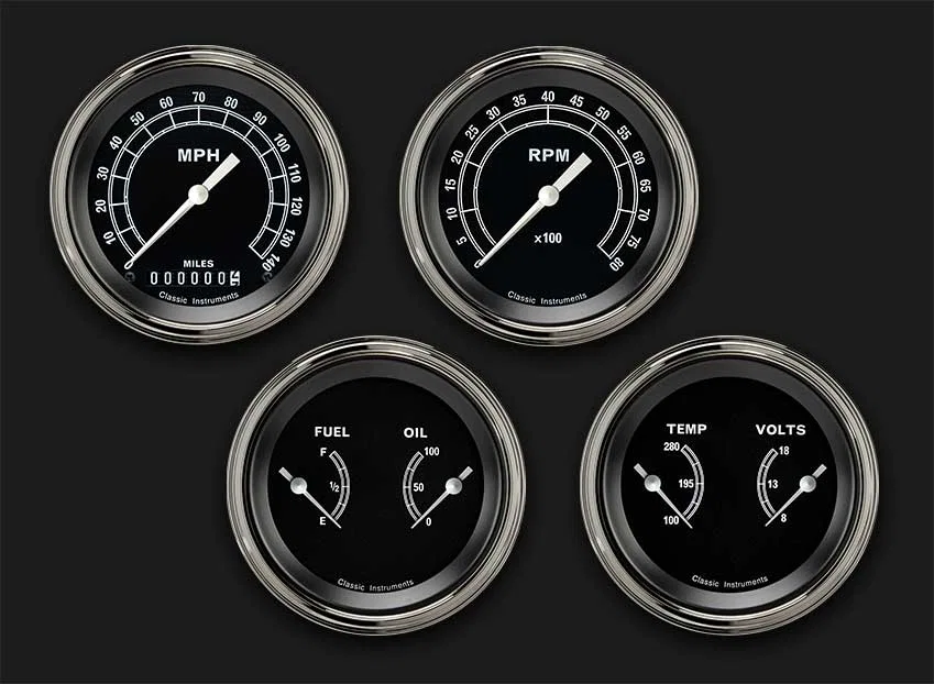 Traditional Series Four Gauge Set