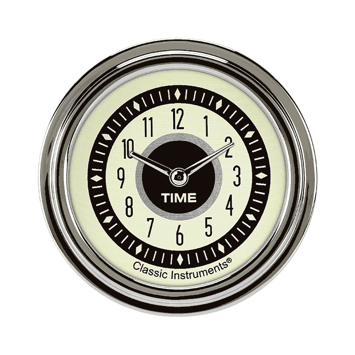 Nostalgia VT 2-5/8" Clock