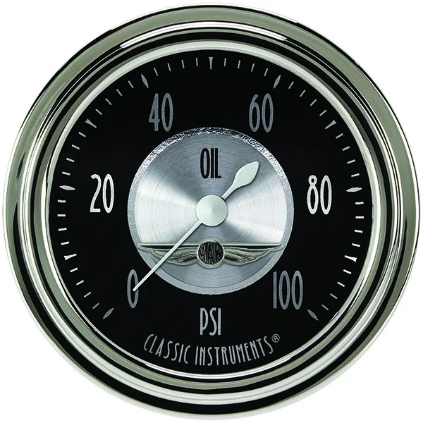 All American Tradition 2-5/8" Oil Pressure Gauge