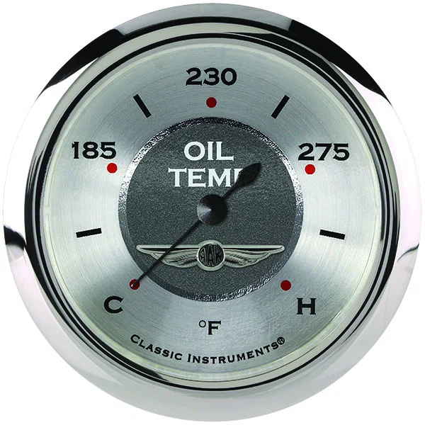 All American 2-5/8" Oil Temperature Gauge