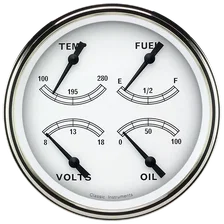 White 5" Quad (0-30 Ohm) image 1