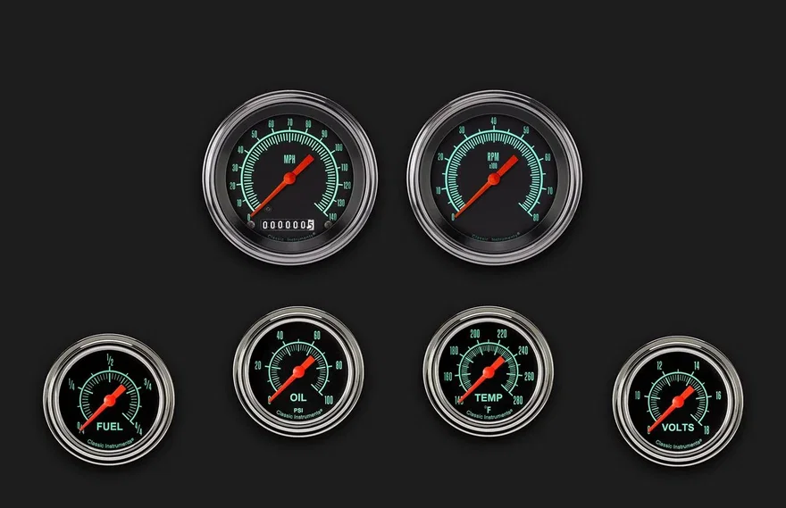 G/Stock Six Gauge Set