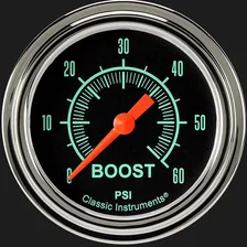 G/Stock 2-5/8" Boost Gauge (60 PSI) image 1