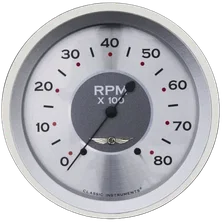 All American 5" Tachometer Gauge (8000 RPM) image 1