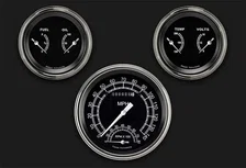 Traditional 5" SpeedTach with Two 3" Gauges GM image 1