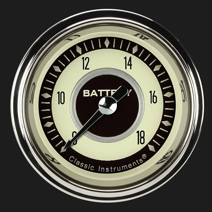 Nostalgia VT 2-1/8" Volt Gauge