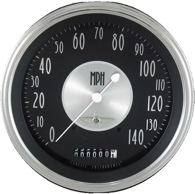 All American Tradition 4-5/8" Speedometer Gauge