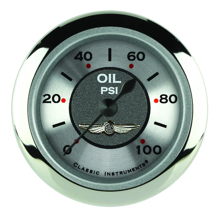 All American 2-1/8" Oil Pressure Gauge