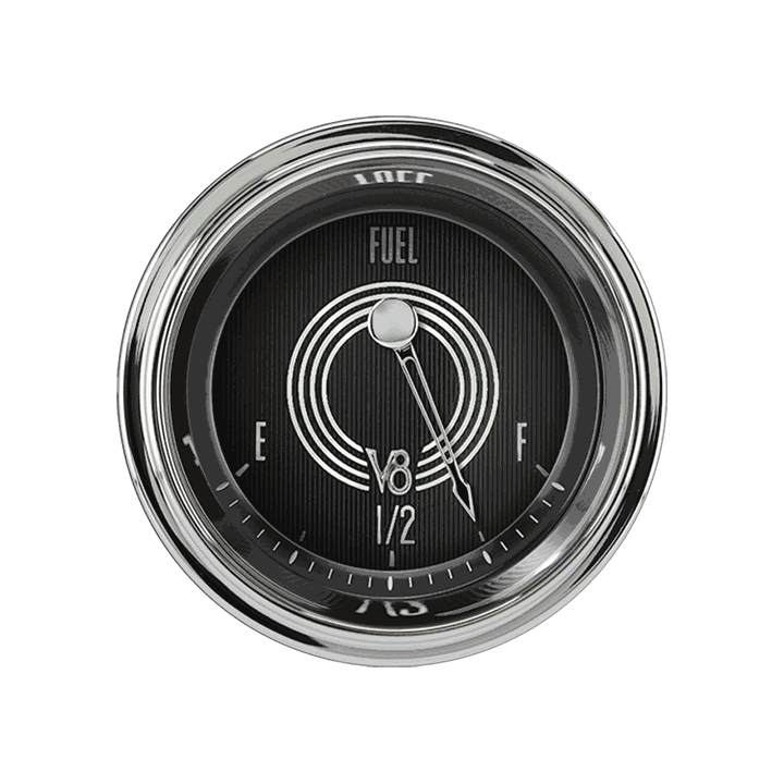 V8 Speedster 2-1/8" Fuel Level Gauge
