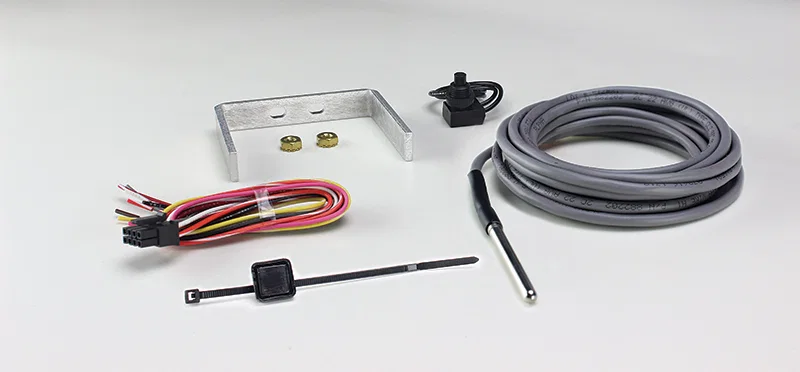 Velocity Black 2-5/8" Outside Air Tempature Gauge