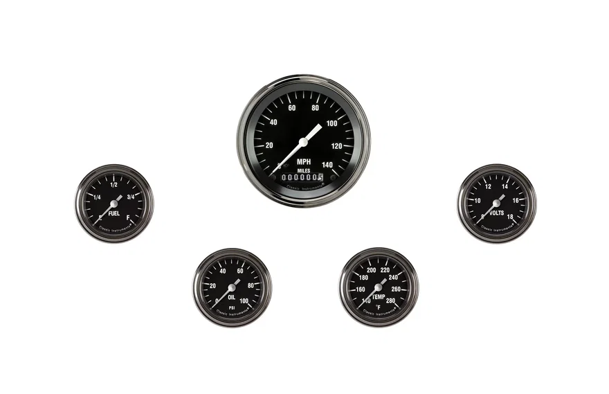 Hot Rod Five Gauge Set