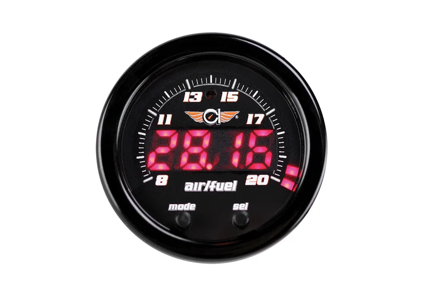 Velocity Black Digital  2-1/8" Air Fuel Ratio Gauge