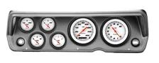 1970-76 Duster Velocity White Six Gauge Set Mopar image 1