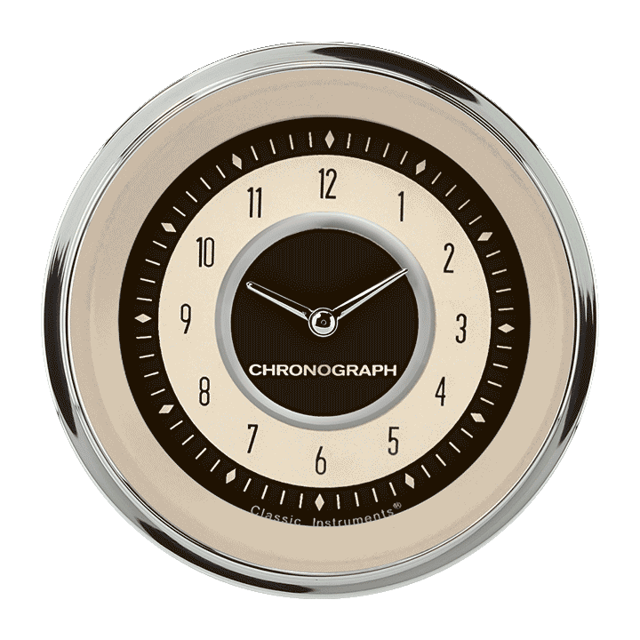 Nostalgia VT 3-3/8" Clock