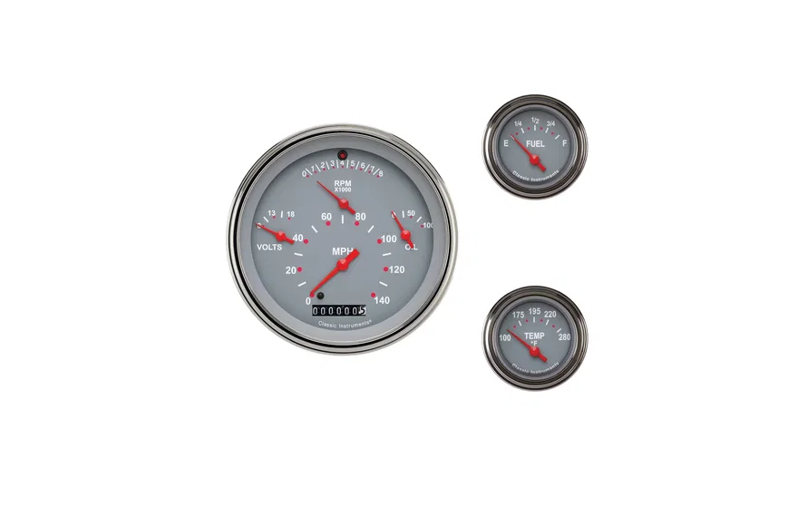 Tetra Gray Six Gauge Set