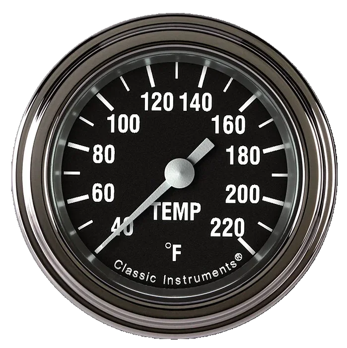 Hot Rod 2-1/8" Stock Eliminator Tempature Gauge