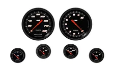 Velocity Black Six Gauge Set image 1