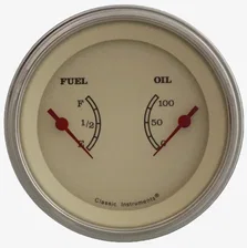 Vintage 3" Dual - Fuel & Oil image 1