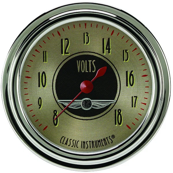 All American Nickel 2-5/8" Volt Gauge