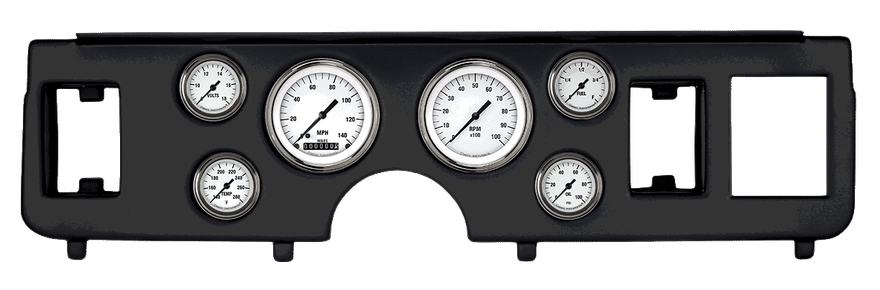 White Hot Series Full Sweep Gauge Set for Ford Mustang