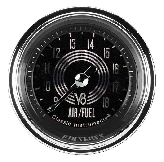 V8 Speedster 2-1/8" Air Fuel Ratio Gauge