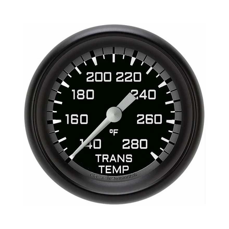Autocross Gray 2-5/8" Transmission Temperature Gauge