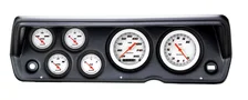 1970-76 Duster Velocity White Six Gauge Set Mopar image 1