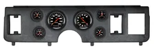 1979-86 Mustang Velocity Black Full Sweep 6 Gauge Set Ford image 1
