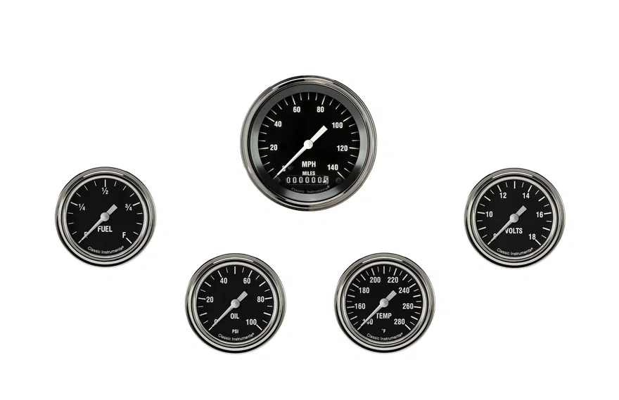 Hot Rod Five Gauge Set