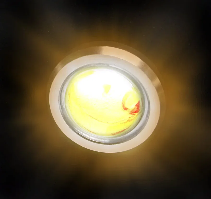 LED External Warning Light, Amber