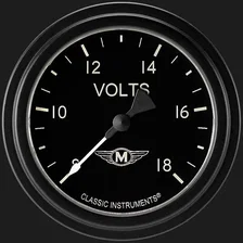 Moal Bomber 2-5/8" Volt Gauge image 1