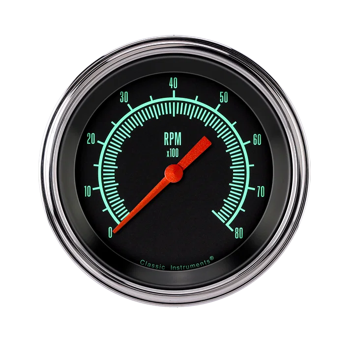 G/Stock 3" Tachometer Gauge (8000 RPM)