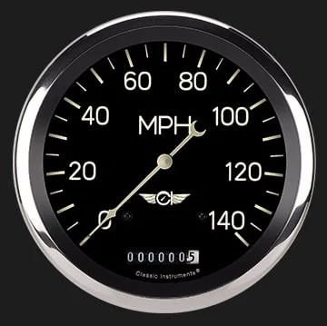 Series 4-5/8" Speedometer Gauge