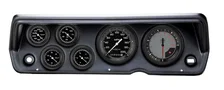1970-76 Duster AutoCross Gray Full Sweep Six Gauge Set Mopar image 1
