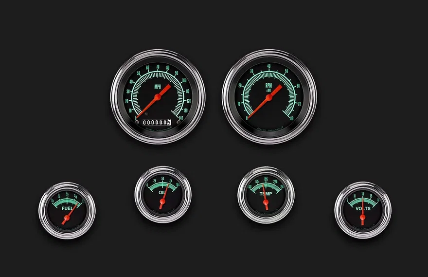G/Stock Series Six Gauge Set
