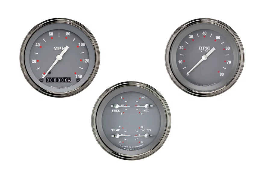 SG Series 3" Speedo/Quad/Tach-GM