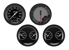 AutoCross Gray Four Gauge Set image 1