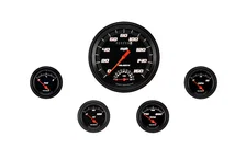 Velocity Black Five Gauge Set image 1
