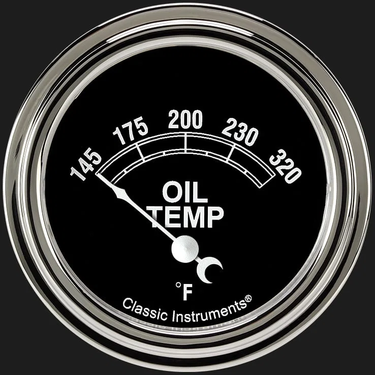 Traditional 2-5/8" Oil Temperature Gauge