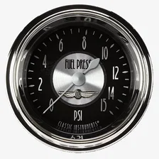 All American Tradition 2-1/8" Fuel Pressure Gauge (15 PSI) image 1