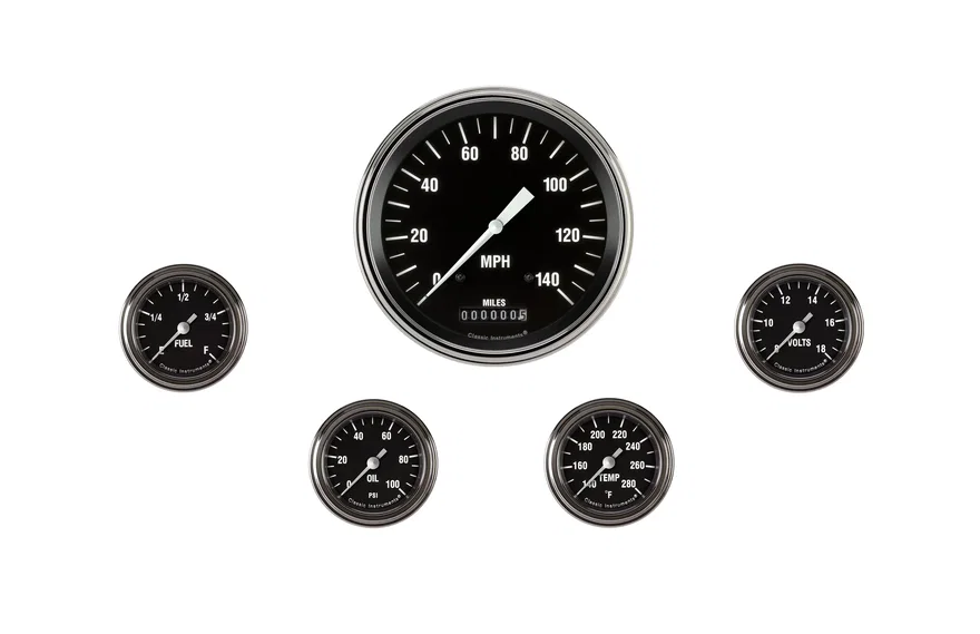 Hot Rod Five Gauge Set