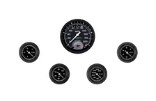 AutoCross Gray Full Sweep Ultimate Gauge Set image 1