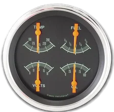 G/Stock 4-5/8" Quad Gauge (240-33 Ohm) image 1