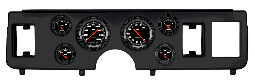 Velocity Black Series Short Sweep Gauge Set for Ford Mustang
