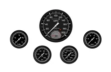 AutoCross Gray Five Gauge Set image 1