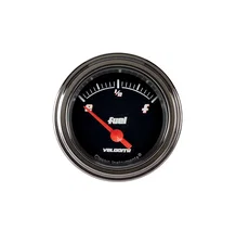 Velocity Black 2-1/8" Fuel Level Gauge (0-30 Ohm) image 1