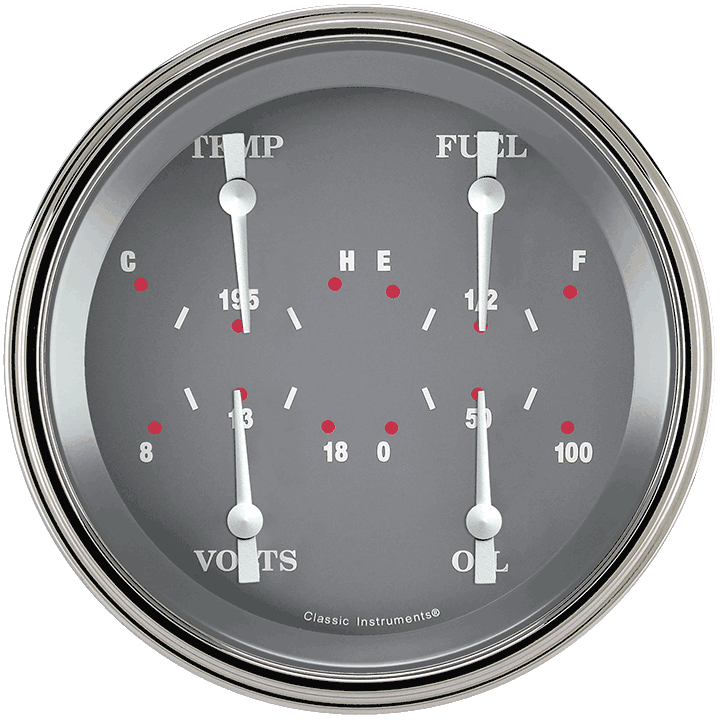SG Series 4-5/8" Quad Gauge